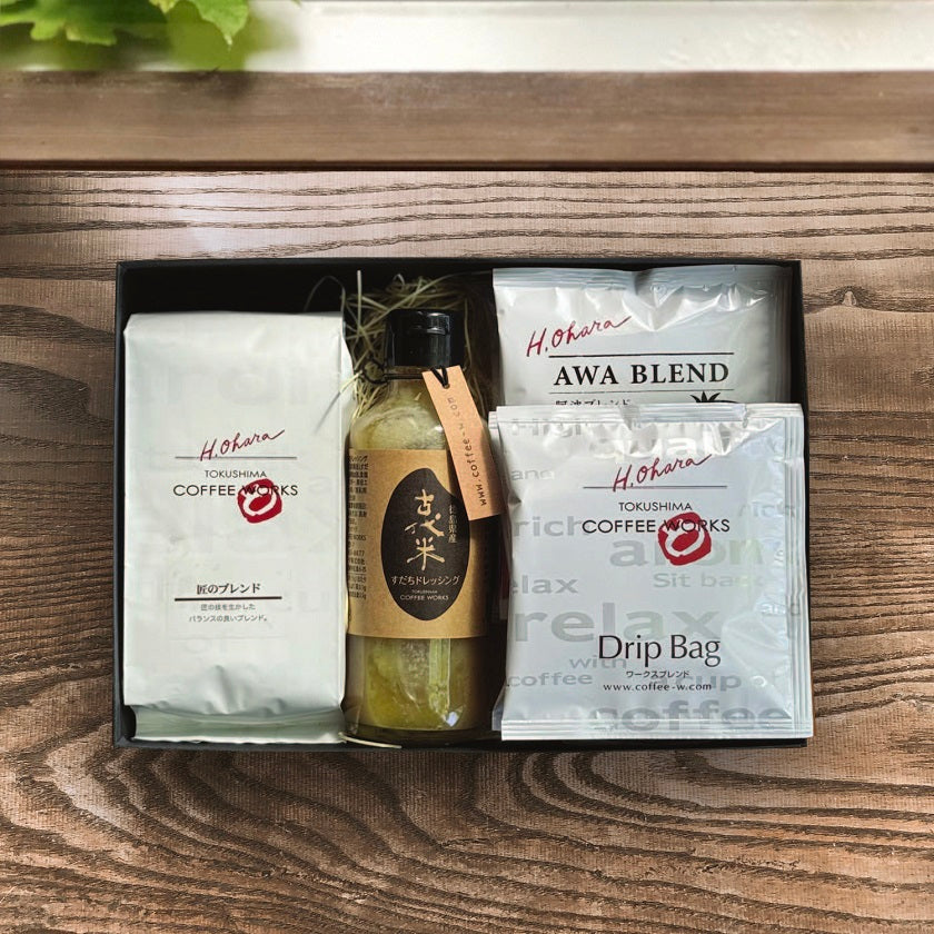 WORKSギフト① – TOKUSHIMA COFFEE WORKS